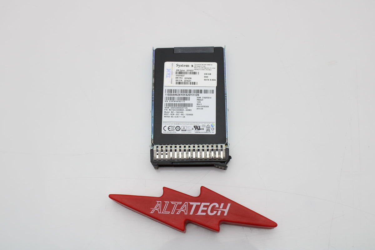 Lenovo 00FN338 240GB Sata 2.5" SSD G3HS mlc entry, Used