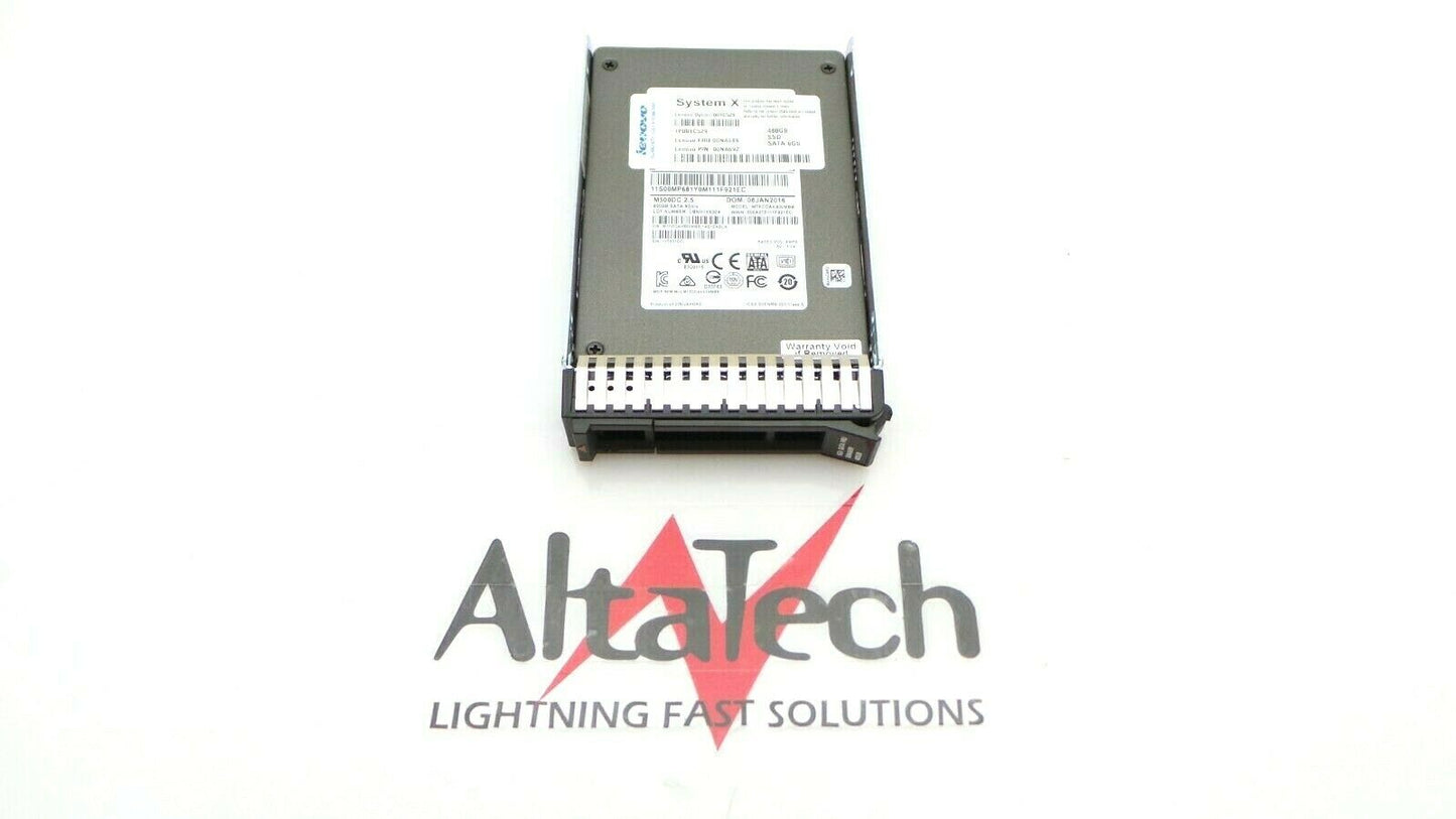 Lenovo 00NA689 480GB SATA 2.5" Solid State Drive, Used