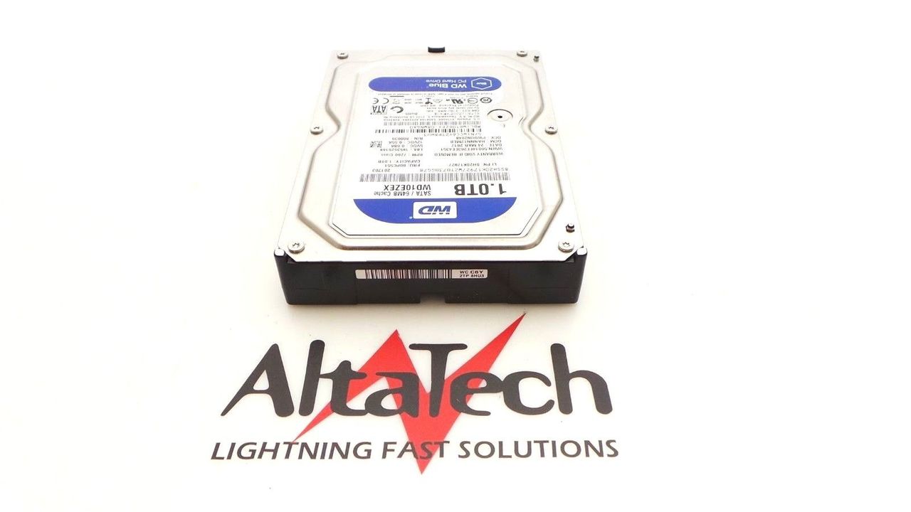 Lenovo 00PC551 Western Digital 1TB 7.2K SATA 3.5" Hard Drive, Used