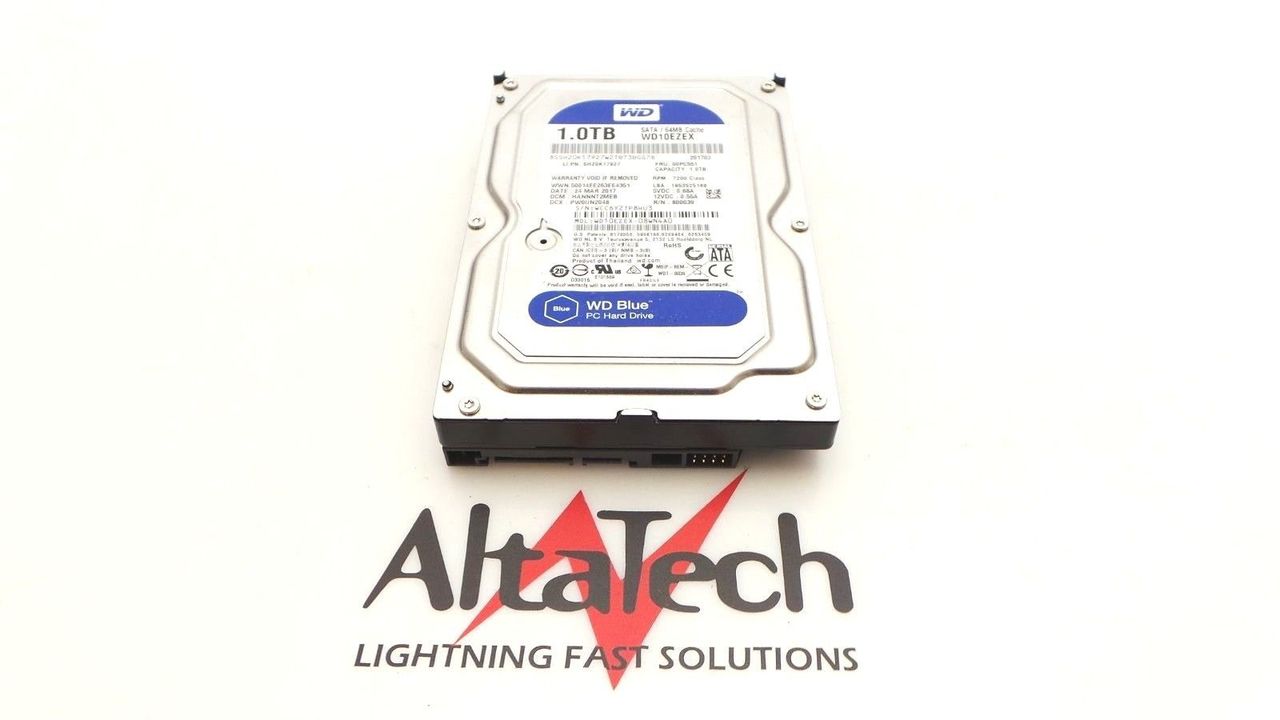 Lenovo 00PC551 Western Digital 1TB 7.2K SATA 3.5" Hard Drive, Used