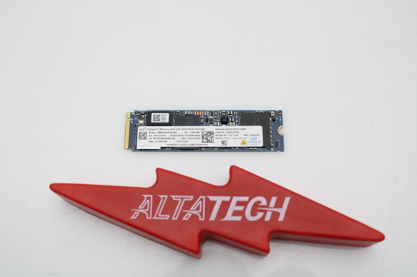 Lenovo 00UP742 512GB SSD M.2 INTEL OPTANE 80 (1), Used