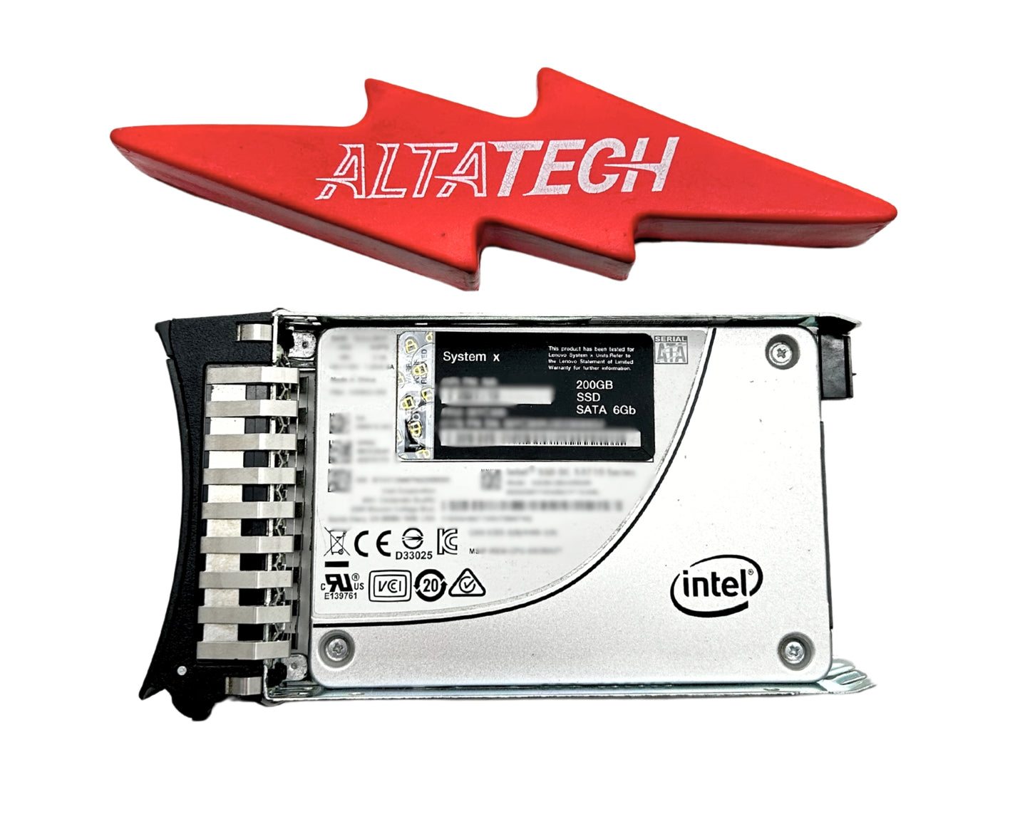 Lenovo 00YC306 200GB SATA HS 2.5in SSD, Used