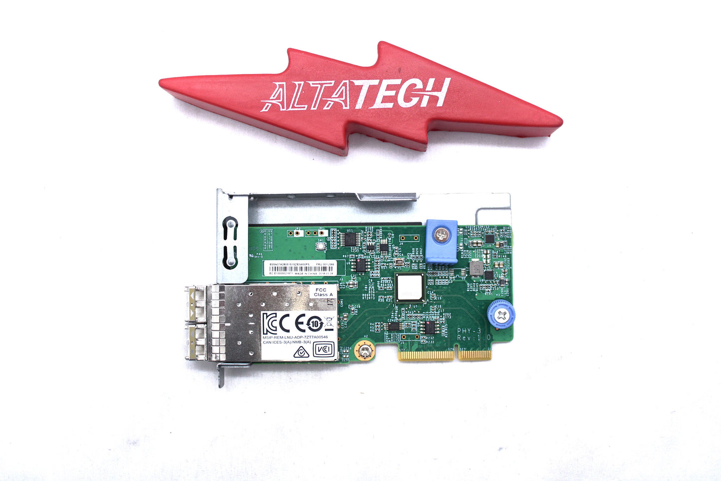 Lenovo 00YJ566 THINKSYSTEM 10GB 2-PORT SFP + LOM, Used