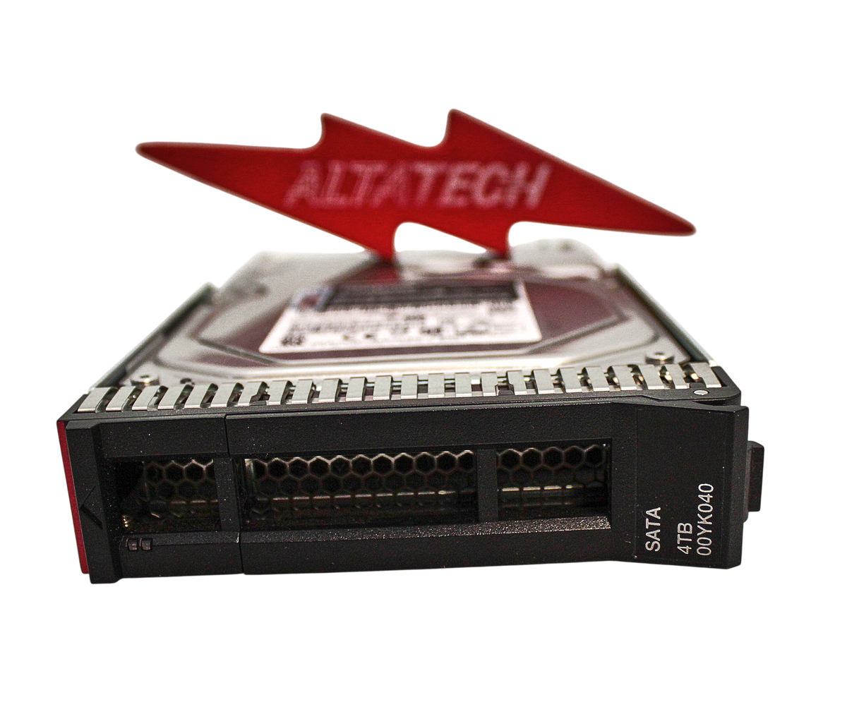 Lenovo 00YK040 4TB 7.2K 3.5" SATA 512N HDD, Used