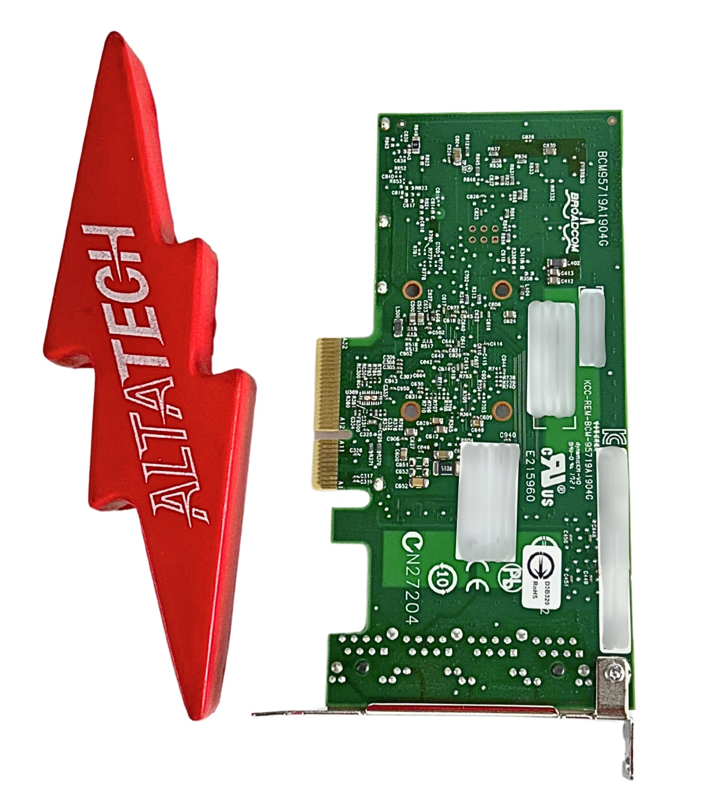 Lenovo 00YK551 ThinkSystem Broadcom 5719 1GbE RJ45 4-Port PCIe Ethernet Adp, Used