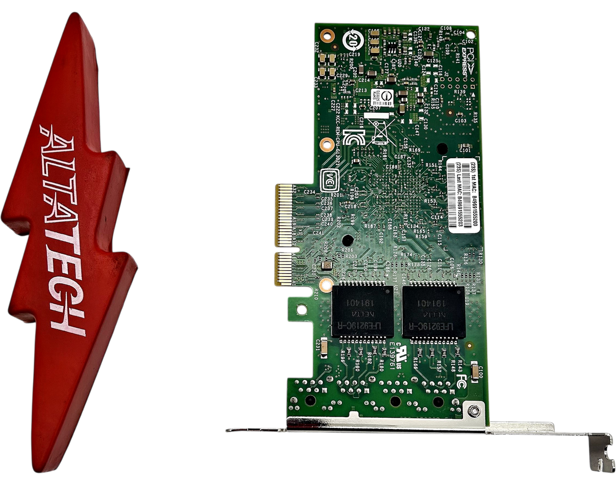 Lenovo 00YK613 I350-T4 QUAD PORT 1GBE PCI-E, Used