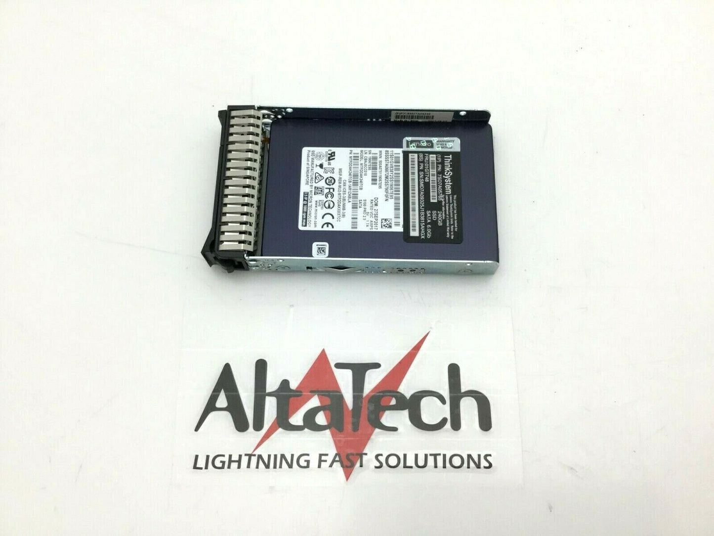 Lenovo 01GT748 240 GB 6Gbps 2.5-inch SATA Solid State Drive, Used
