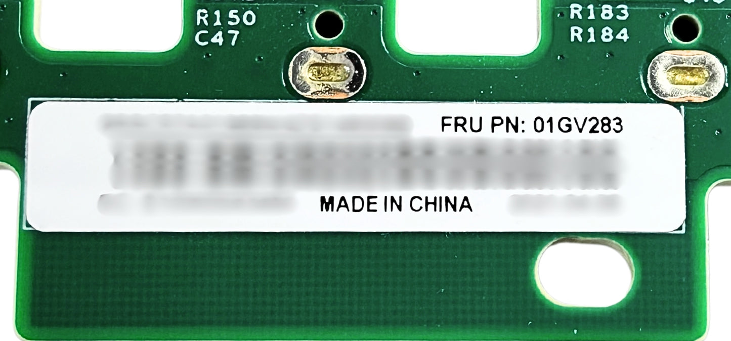 Lenovo 01GV283 ThinkSystem SR650/SR550 8x2.5" Backplane, Used