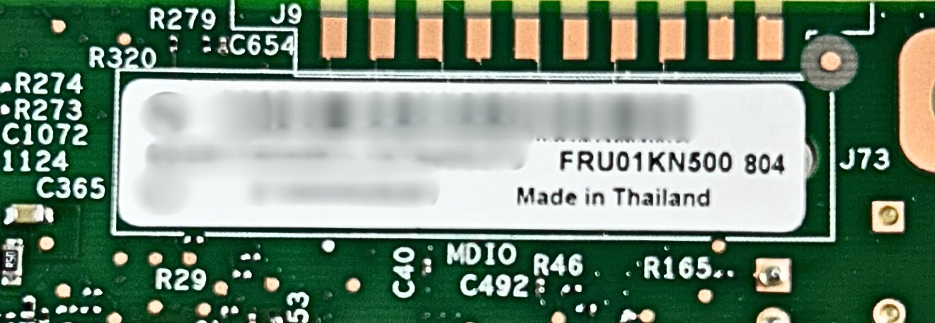 Lenovo 01KN500 430-8I SAS/SATA 12GB HBA, Used