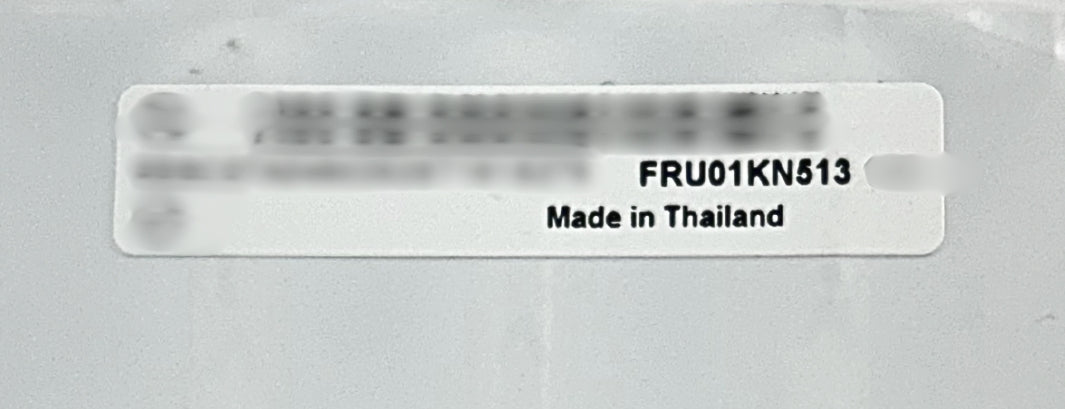 Lenovo 01KN513 930-8I FLASH BATTERY, Used