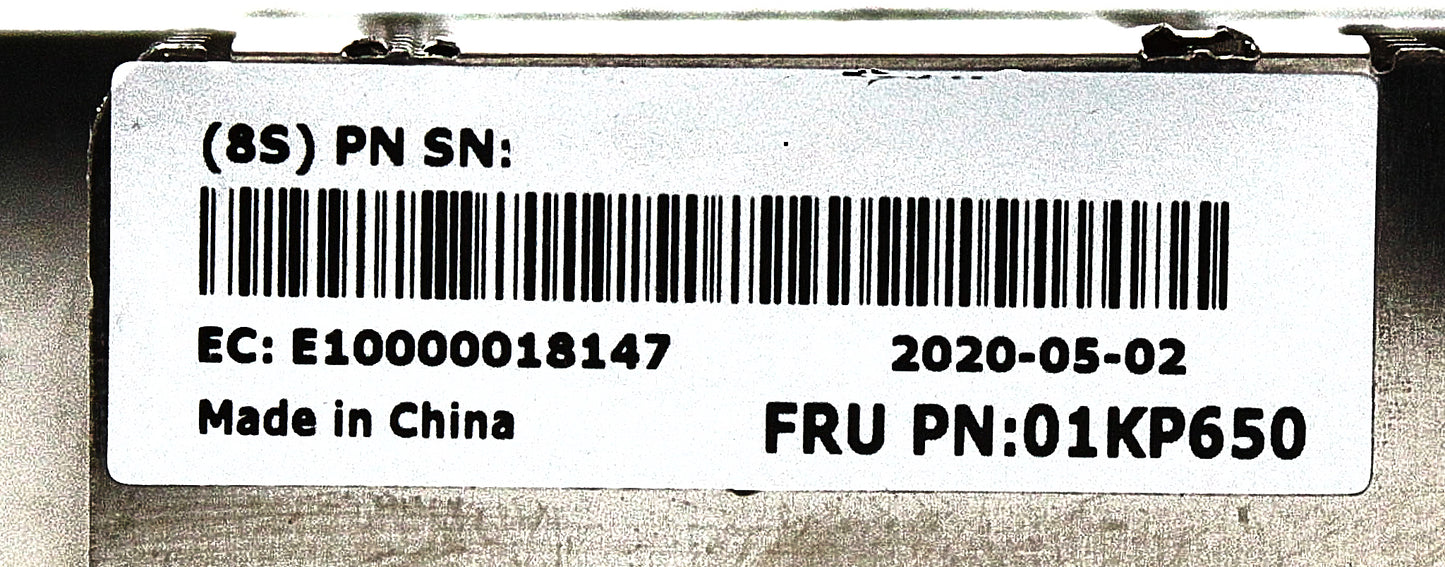 Lenovo 01KP650 LENOVO HIGHER POWER HEATSINK, Used