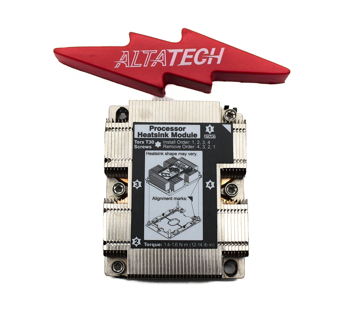 Lenovo 01KP650 LENOVO HIGHER POWER HEATSINK, Used