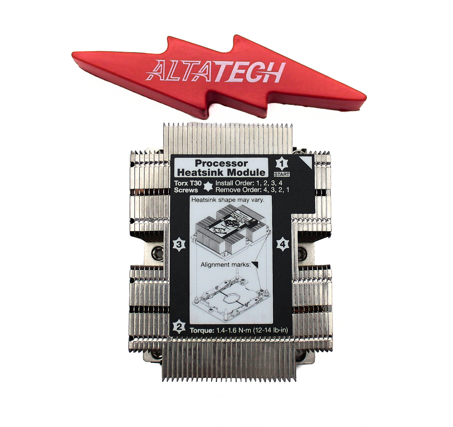 Lenovo 01KP652 SR650 PERFORMANCE HEATSINK 165W, Used