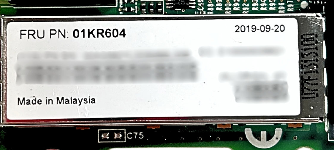 Lenovo 01KR604 Emulex VFA5.2 2x10 GbE SFP+ Adapter FH, Used