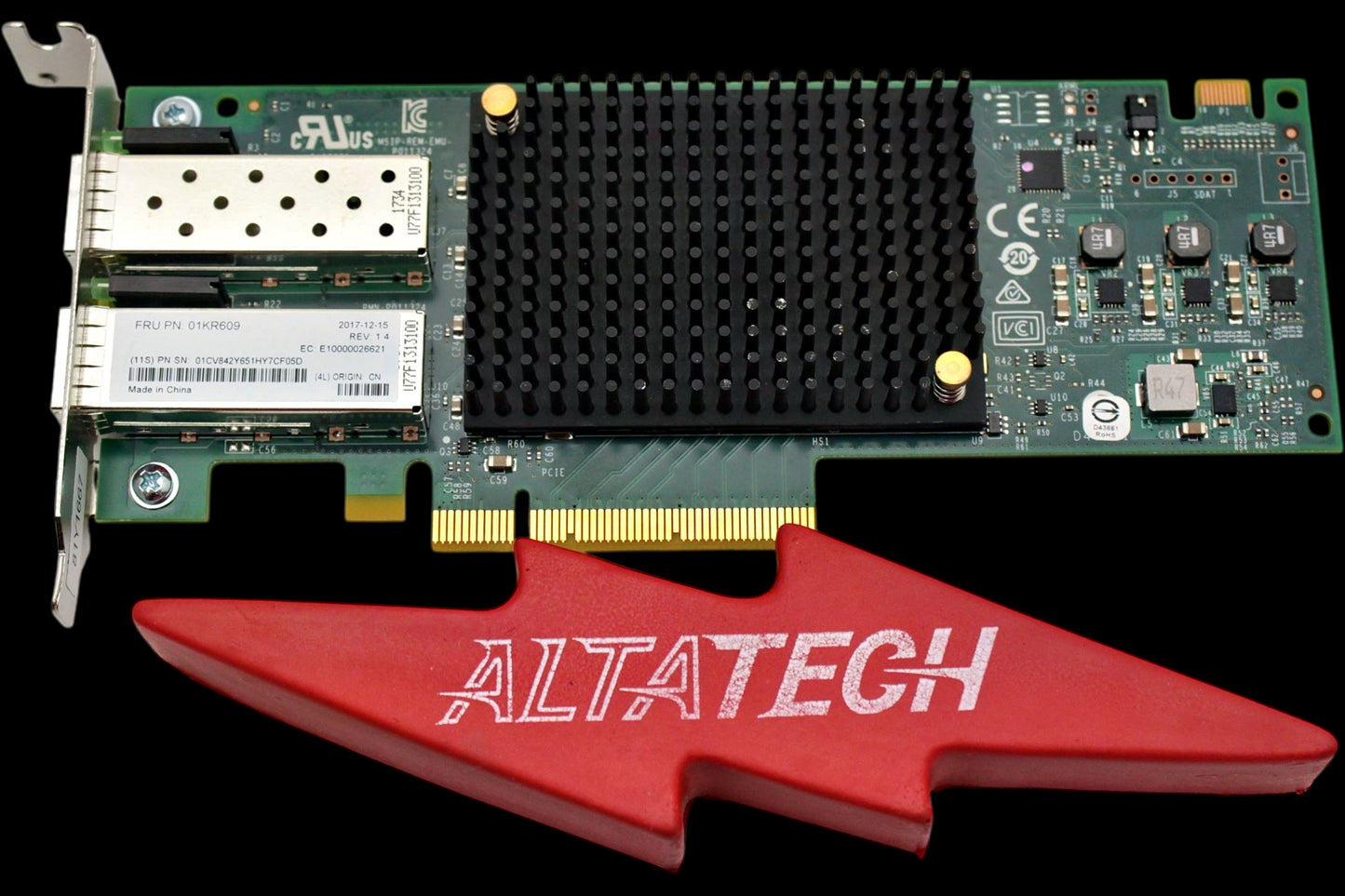 Lenovo 01KR609 EMULEX 16GB GEN6 FC 2PORT HBA, Used