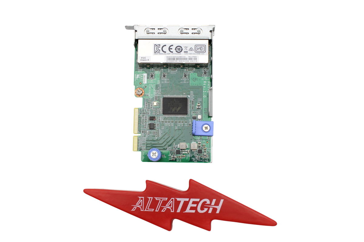 Lenovo 01PE407 THINKSYSTEM 1GB 4-PORT RJ45 LOM, Used
