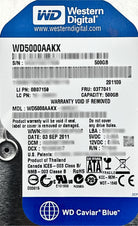 Lenovo 03T7041 500GB 7.2K SATA 3.5 IBM HDD, Used