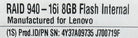 Lenovo 4Y37A09735 ThinkSystem RAID 940-16i 8GB Raid Controller, Used