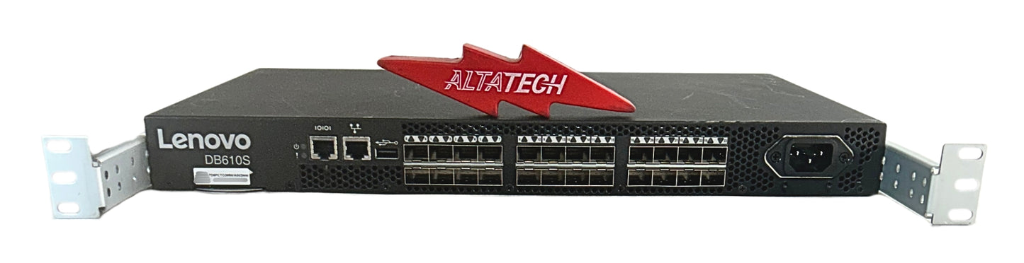 Lenovo 7D8PCTO3WW ThinkSystem DB610S FC SAN Switch, Used