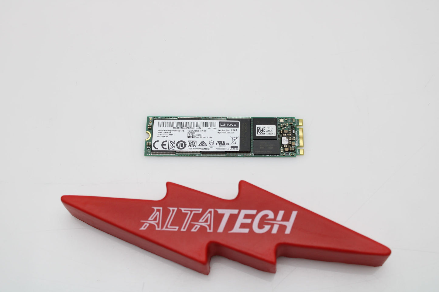 Lenovo 7N47A00130 M.2 128GB Sata 6G non-hot swap SSD, Used