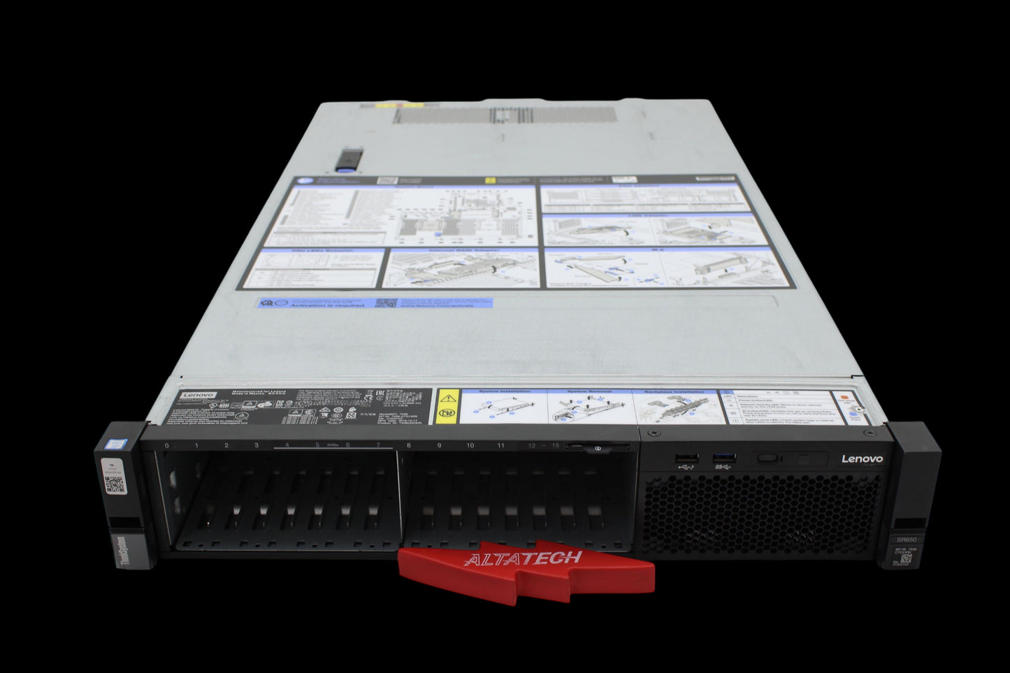 Lenovo 7X06CTO1WW SR650 Server CTO Base Chassis, Used
