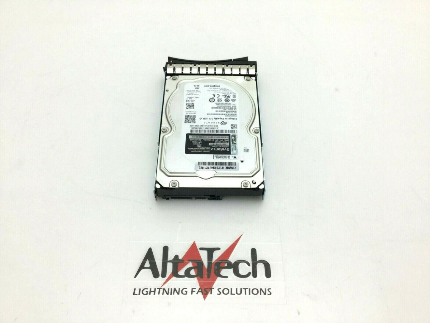 Lenovo 81Y9795 2 TB 7.2K RPM NL SATA 3.5" Hard Drive, Used
