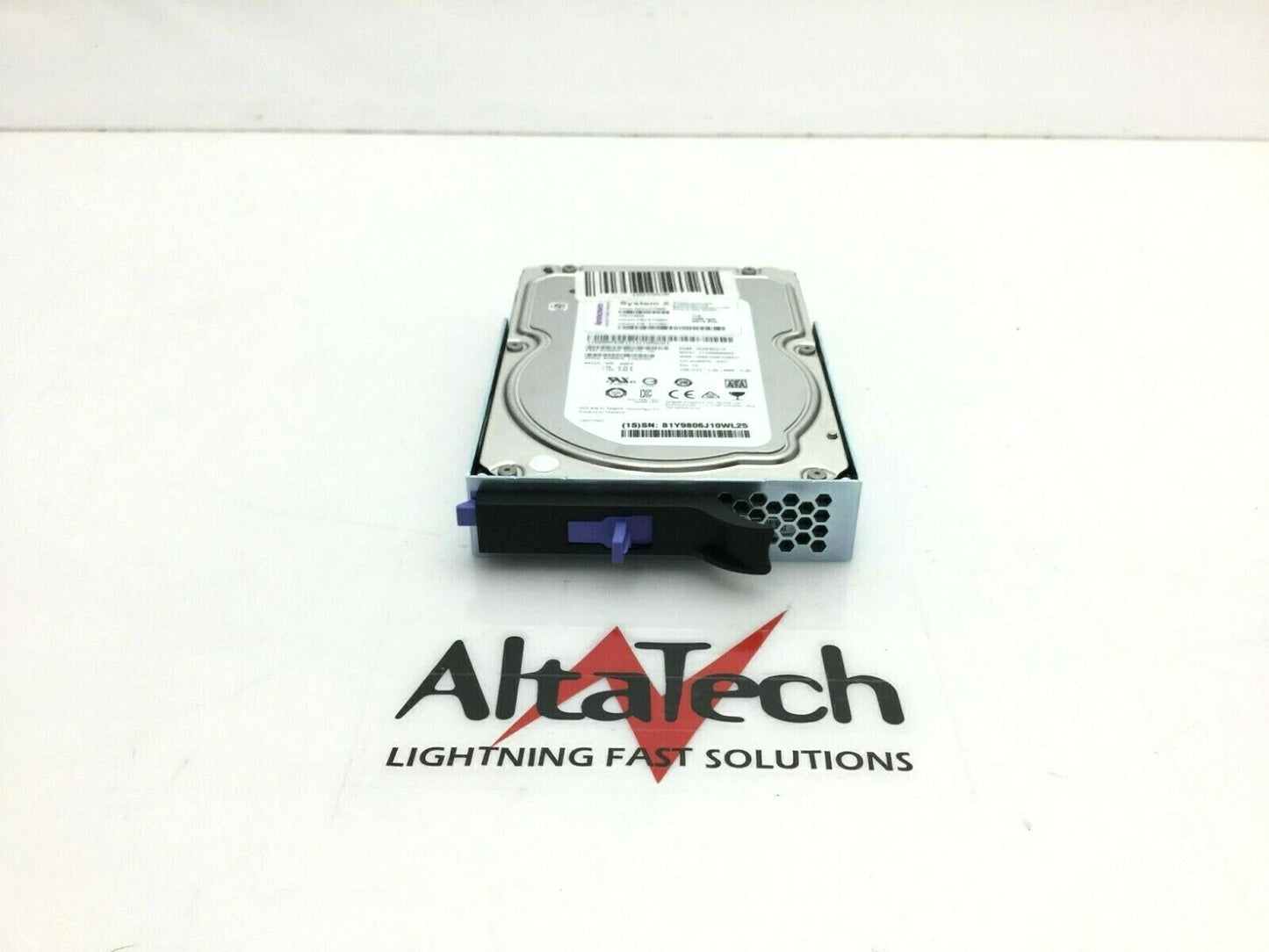 Lenovo 81Y9807 1 TB 7.2K RPM 6G 3.5-inch SATA Hard Drive, Used