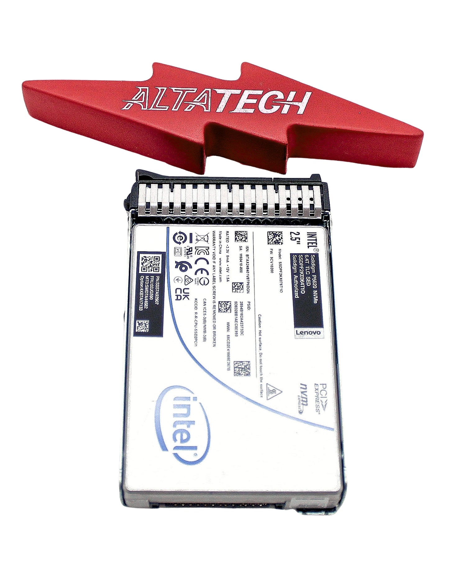 Lenovo BNEZ 2.5" U.2 P5620 6.4TB Mixed Use NVMe PCIe 4.0 x4 HS SSD, Used