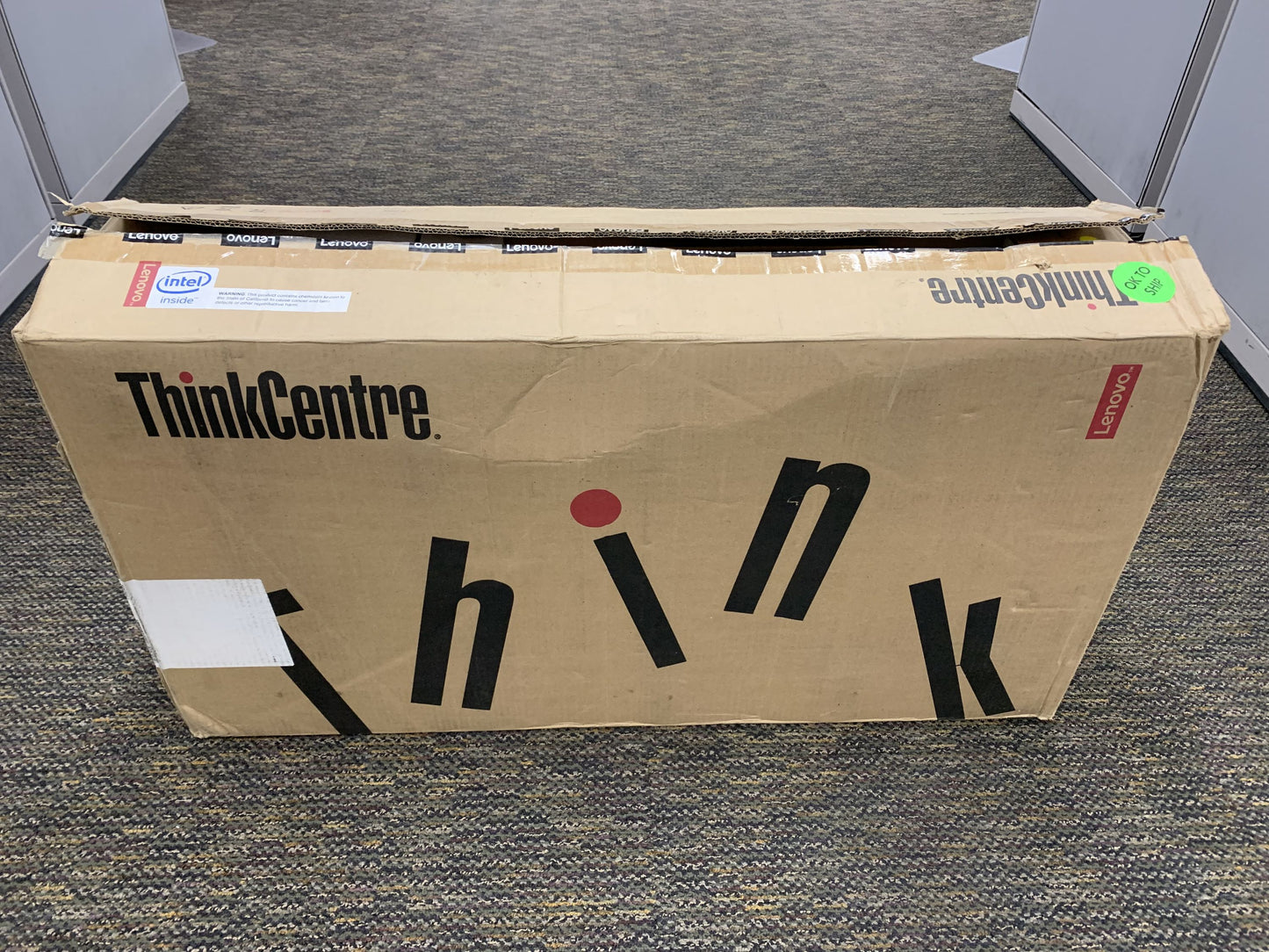 Lenovo M900Z THINKCENTRE ALL IN ONE I5-6500 3.2GHZ 4Core, 8GB RAM NO OS, New Open Box