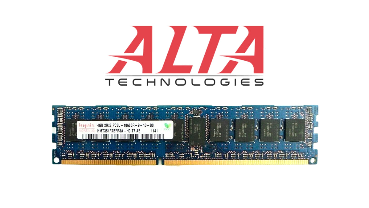 Micron MT18KSF51272PDZ-1G4M 4GB PC3L-10600R DDR3-1333 2RX8 ECC, Used