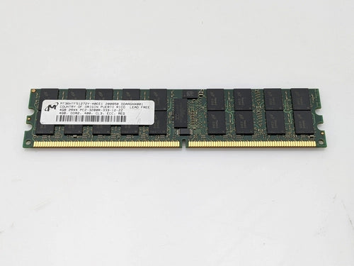 Micron MT36HTF51272Y-40EE1_NOB New Micron MT36HTF51272Y-40EE1 4GB 2Rx4 PC2-3200 DDR2-400 Registered Memory, Open Box, New Open Box