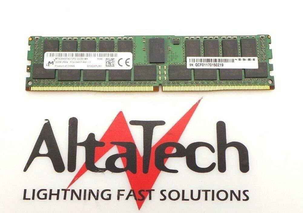 Micron MTA36ASF4G72PZ-2G3B 32GB PC4-19200T 2Rx4 ECC, Used