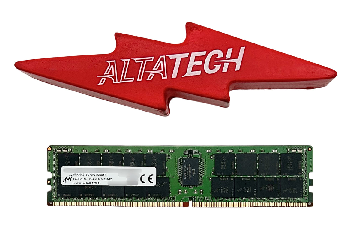 Micron MTA36ASF8G72PZ-2G9B1 64GB PC4-23400YR DDR4-2933 2RX4, Used