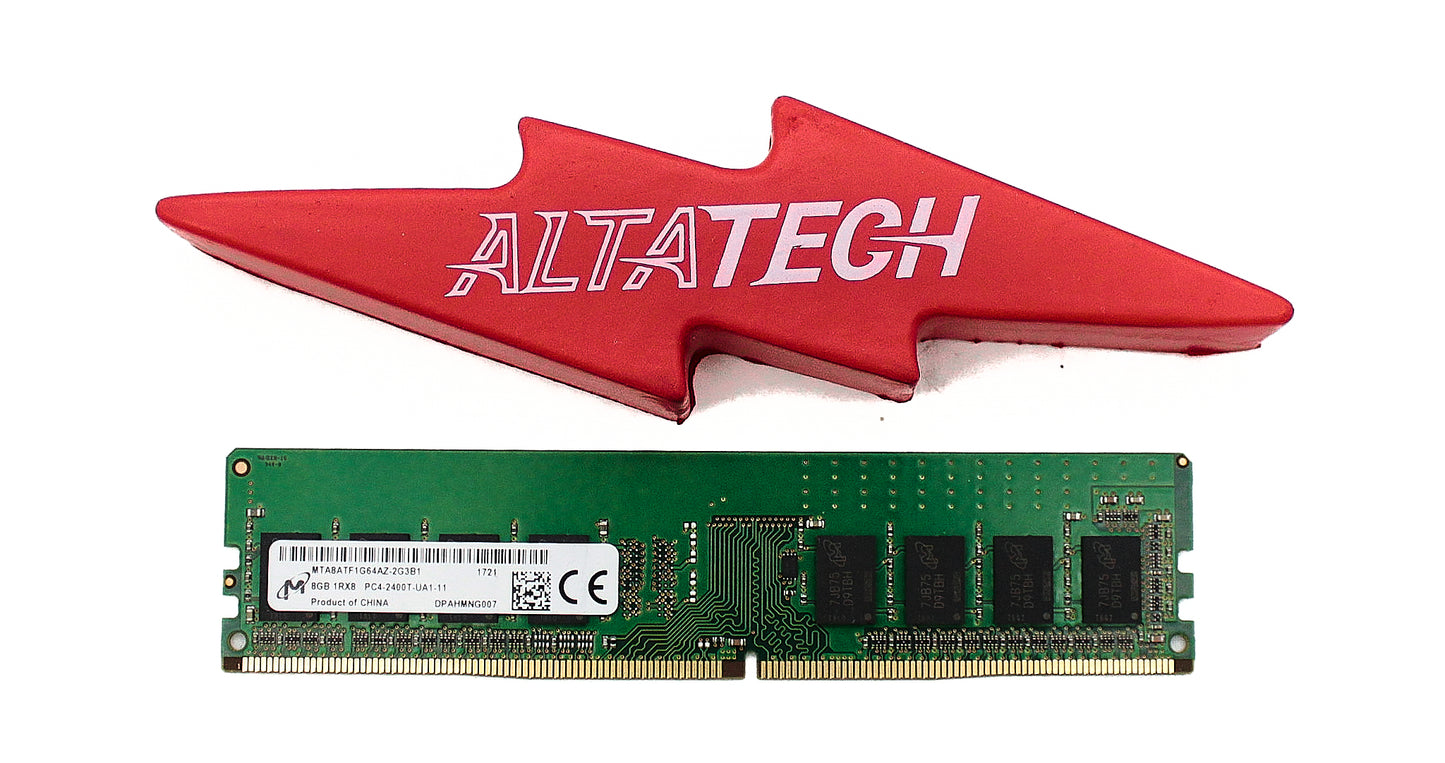 Micron MTA8ATF1G64AZ-2G3B1 8GB PC4-19200U DDR4-2400T 1RX8 N-ECC, Used