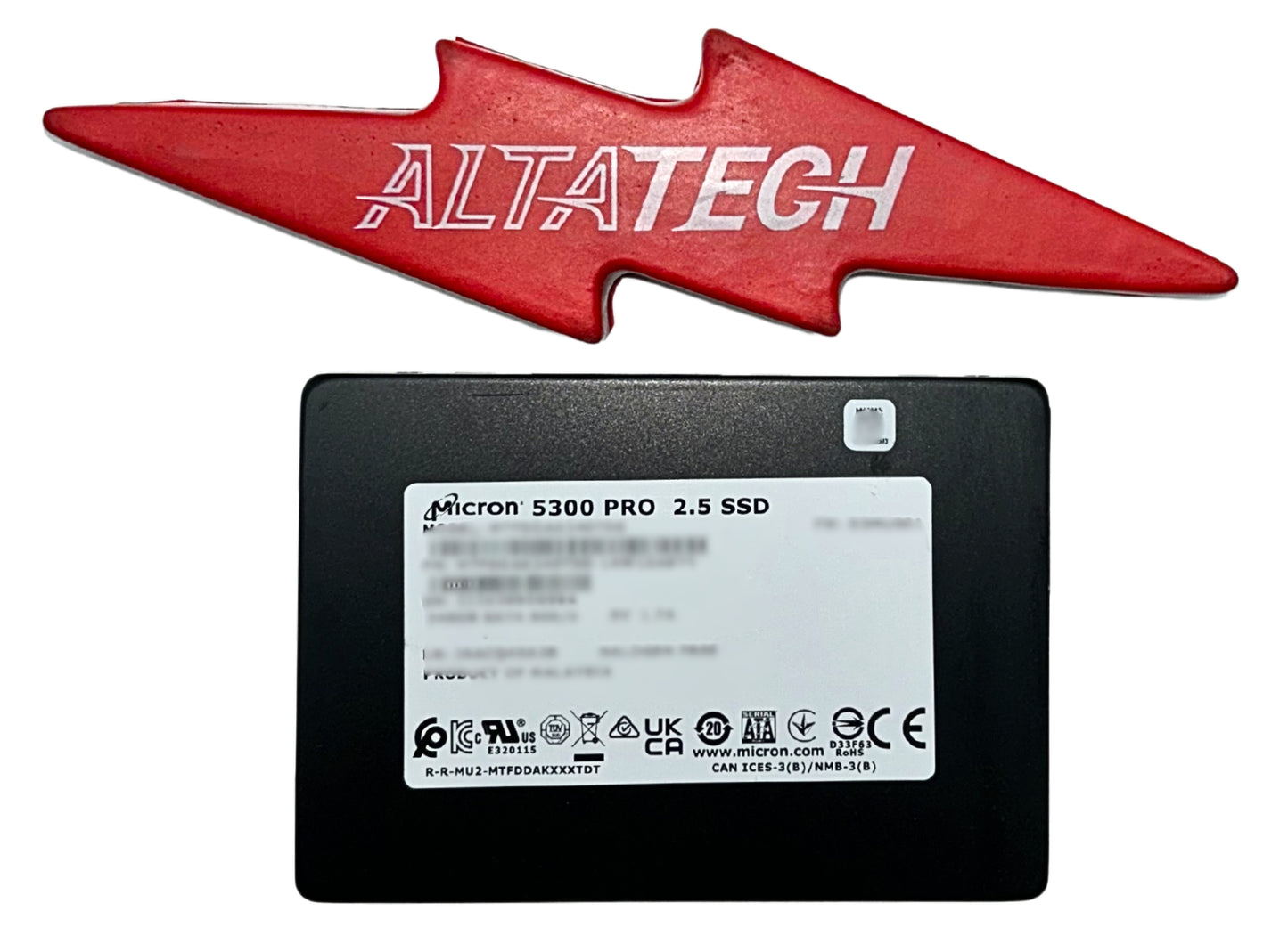 Micron MTFDDAK240TDS 240GB Enterprise Value SATA 6Gb/s 2.5'', Used