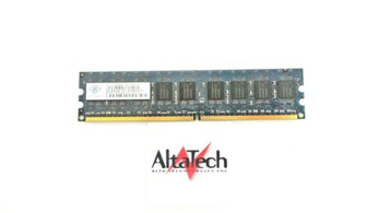 Nanya NT1GT72U8PA0BY-37B 1GB PC2-4200E DDR2-533 ECC RAM Memory, Used
