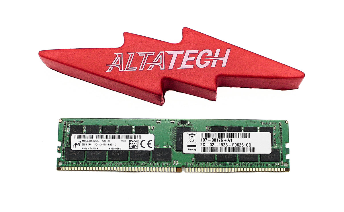 NetApp 107-00176 NETAPP 32GB PC4-2400T DDR4 DIMM, Used