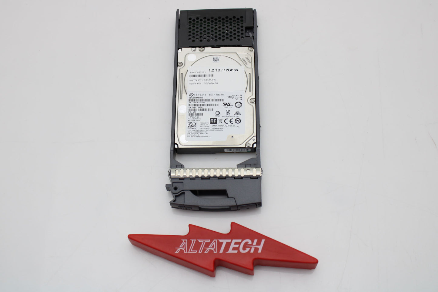 NetApp 108-00432 1.2TB 10K 12G 2.5" SAS HDD, Used