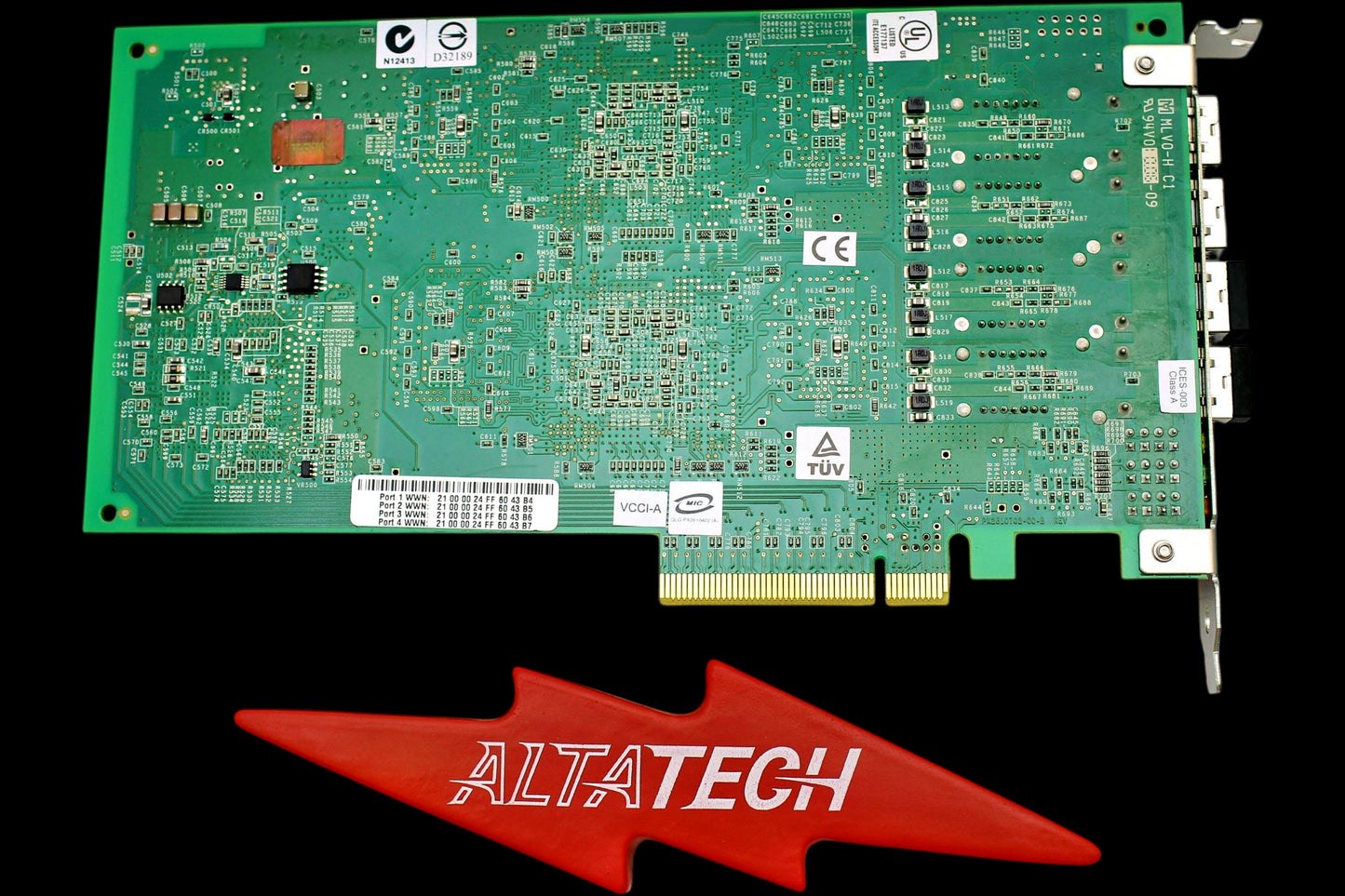 NetApp 111-00416 X1130A-R6 QUAD PORT FC HBA, Used