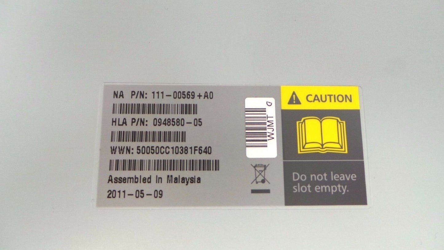 NetApp 111-00569 IOM3 3Gbps SAS Controller Module, Used