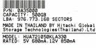 NetApp HUA721050KLA330 Hitachi Ultrastar 500GB 7.2K SATA 3.5