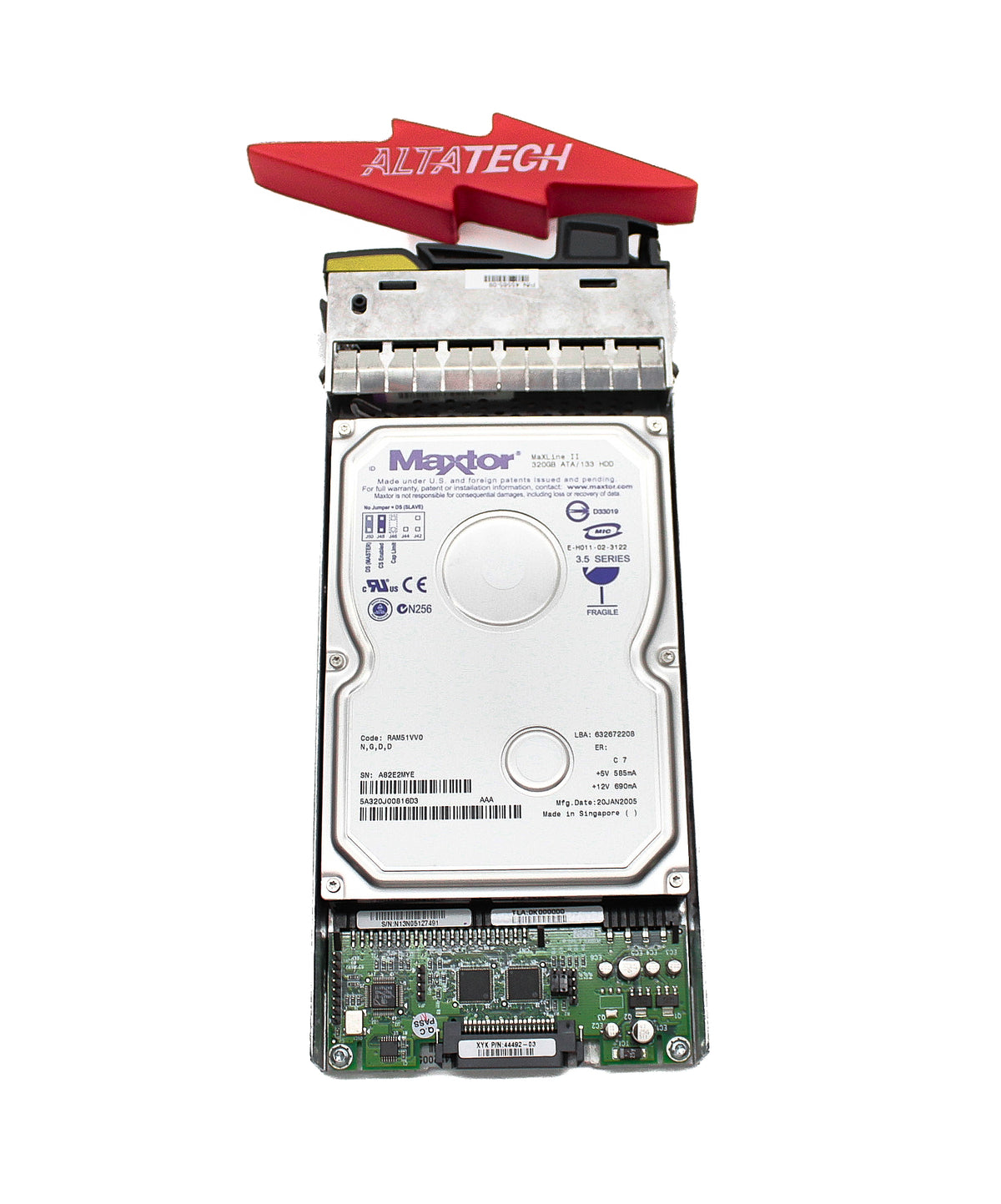 NetApp X266A 320GB 5.4K SATA HDD, Used