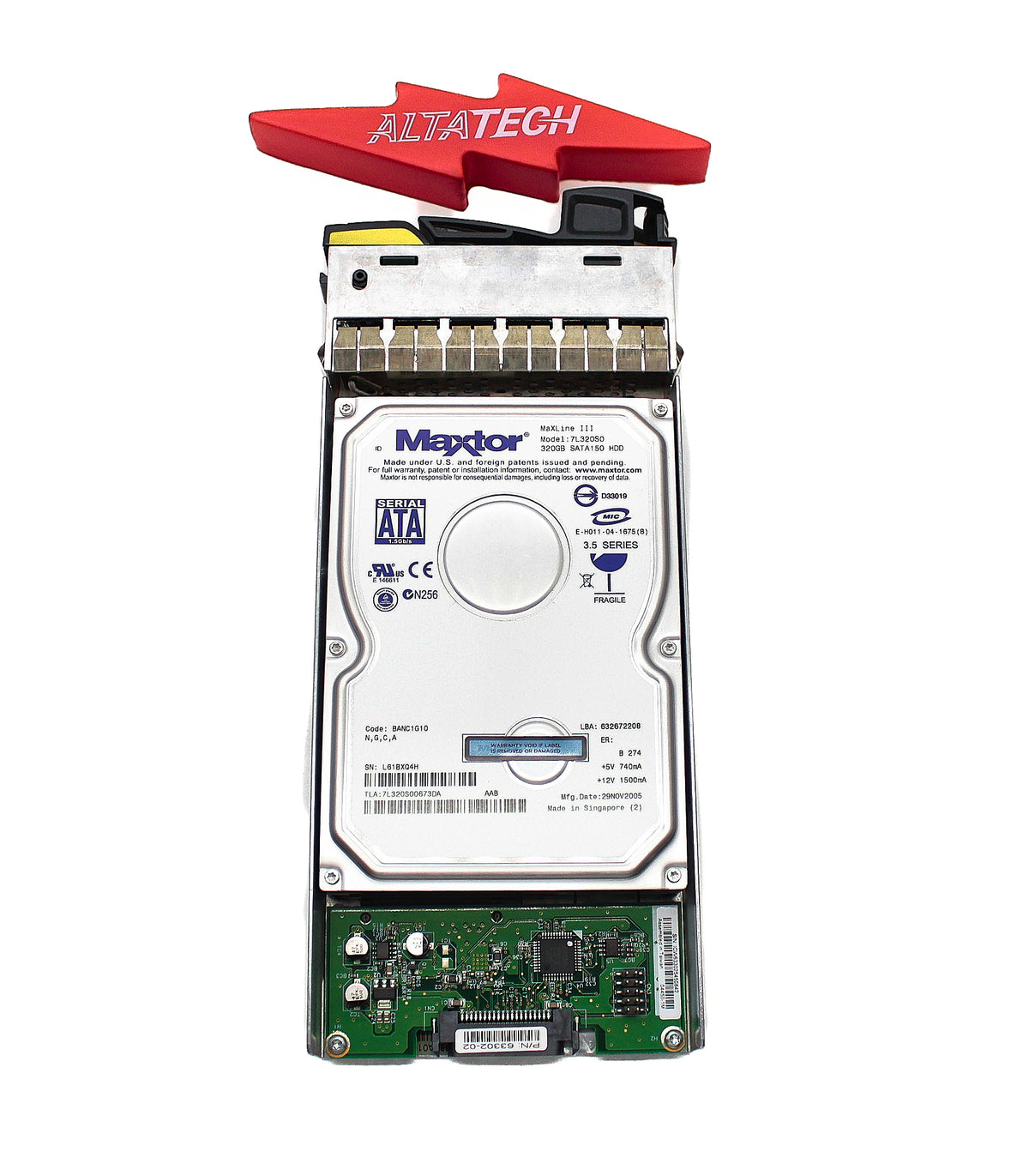 NetApp X266B-R5 320GB 7.2K 3.5" HDD, Used