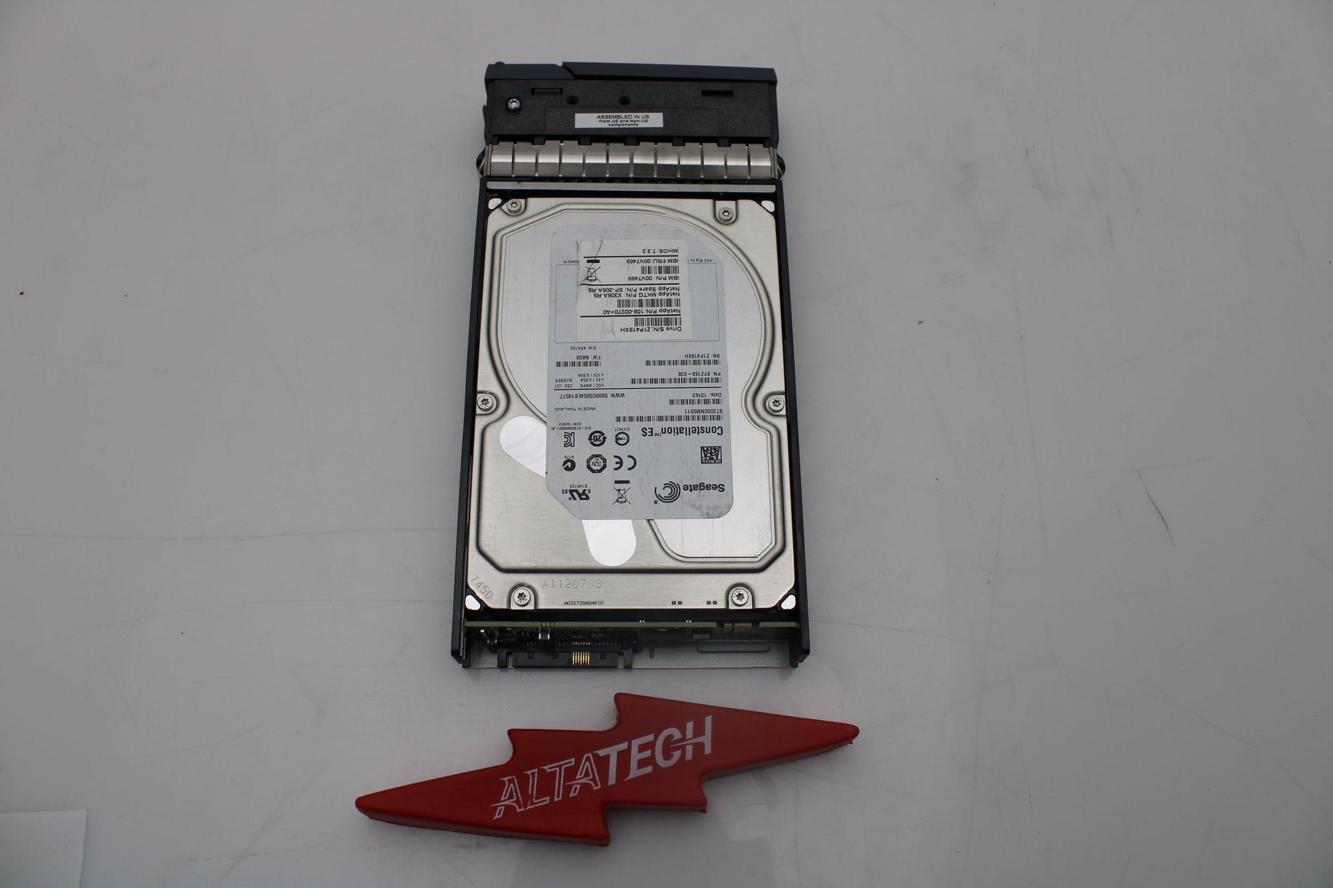 NetApp X306A-R5 2TB 7.2K SATA Hard Drive, Used