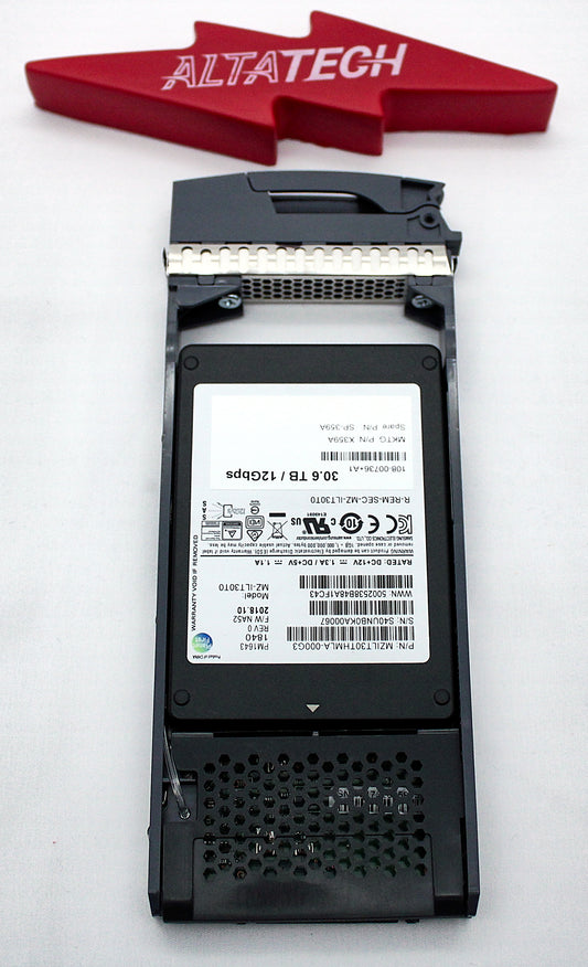 NetApp X359A 30.6TB 12G 2.5" SSD, Used