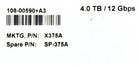 NetApp X375A 4TB 7.2K 12G NL-SAS 3.5