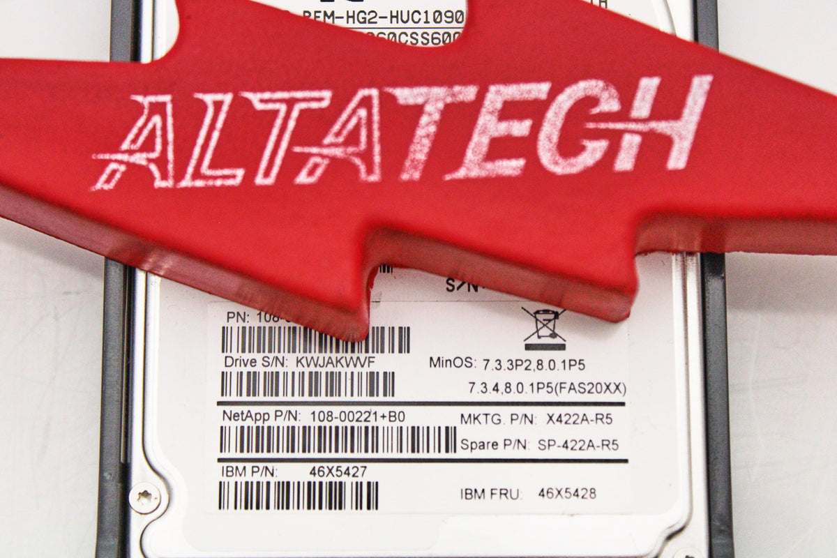 NetApp X422A-R5  600GB 10K 6GBPS SAS 2.5in HDD 108-00221+A0 46X5427 46X5428 SP-42, Used