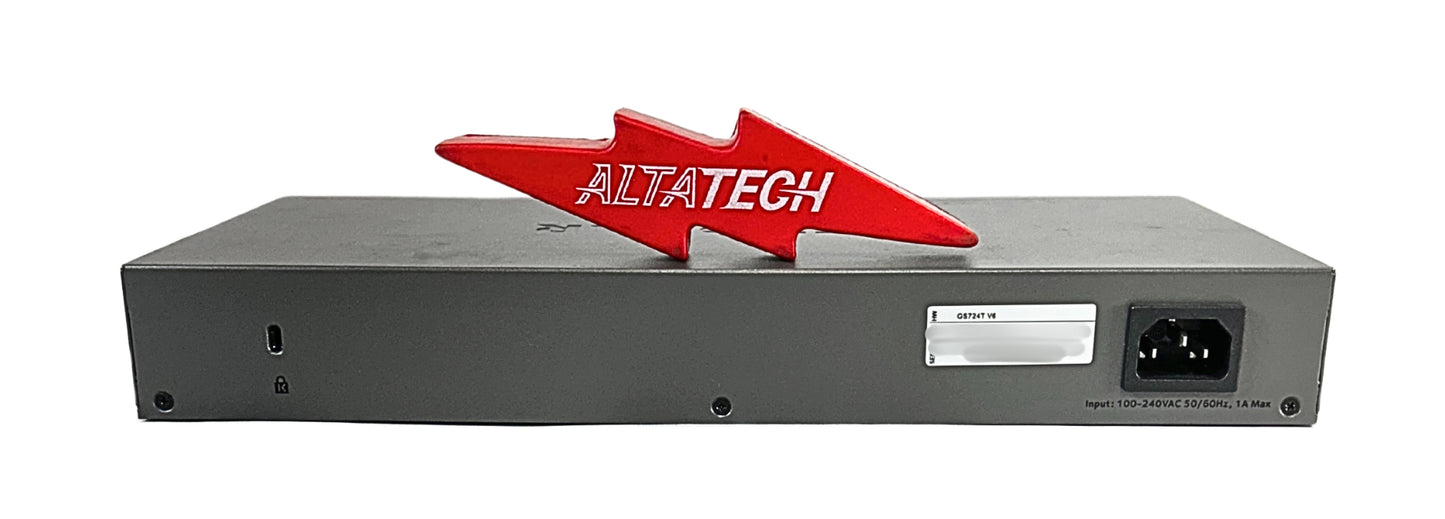 NETGEAR GS724T NetGear S724T 24-Port Gigabit Managed Ethernet Switch, Used