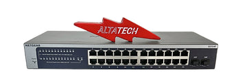 NETGEAR GS724T NetGear S724T 24-Port Gigabit Managed Ethernet Switch, Used