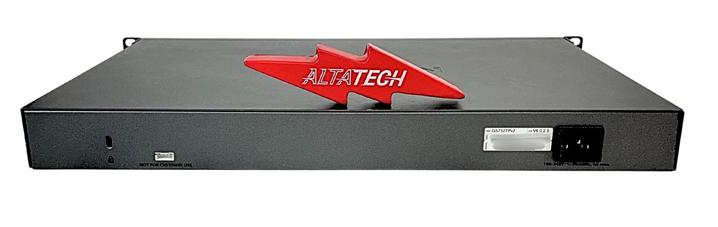 NETGEAR GS752TP 52-Port Gigabit Ethernet Smart Switch with 4 SFP Ports, Used